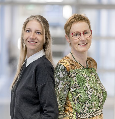 Heidi Waßmus und Nathalie Lerch-Boos